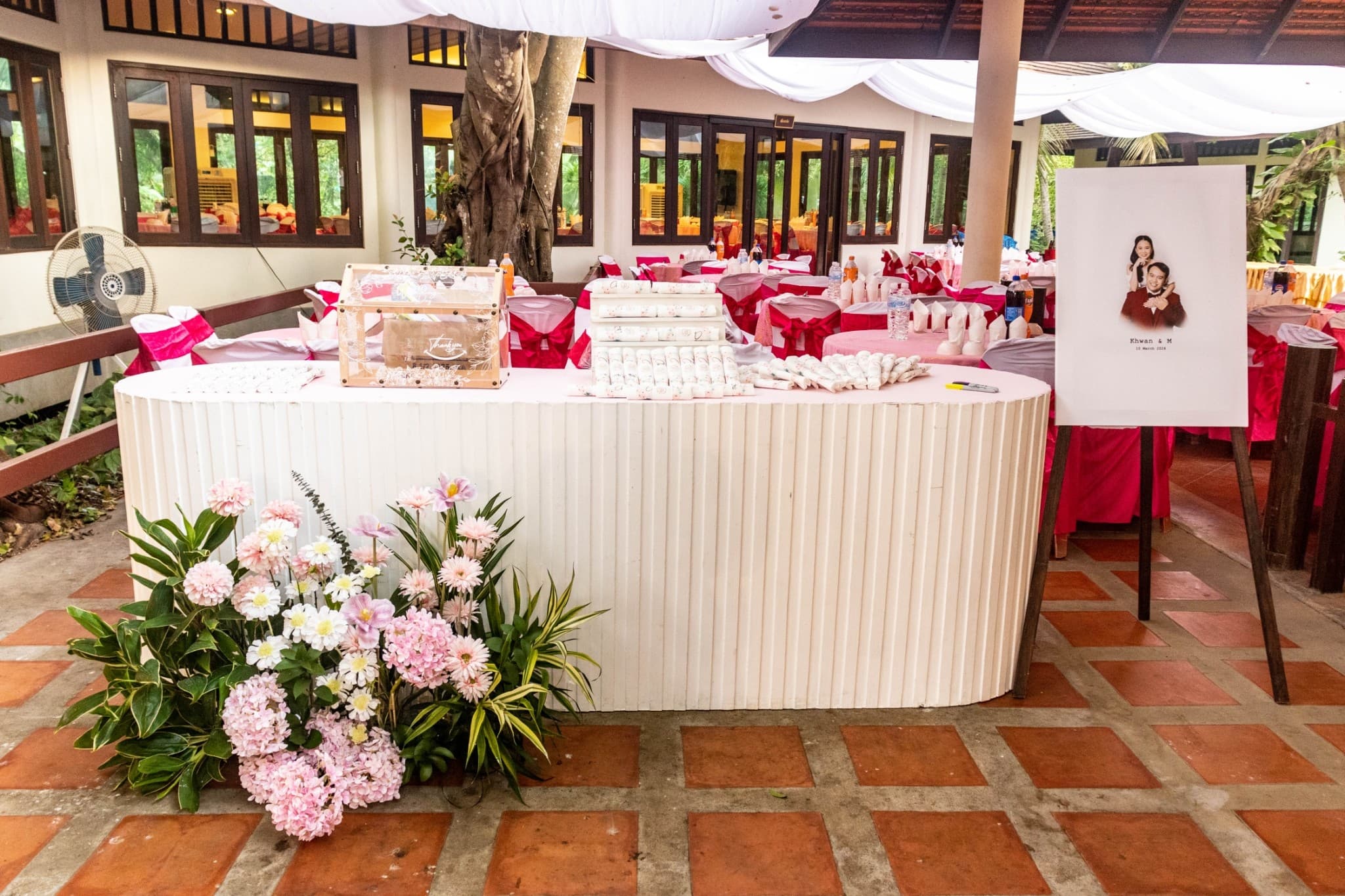 ภาพบรรยากาศสถานที่จัดงานแต่ง 2