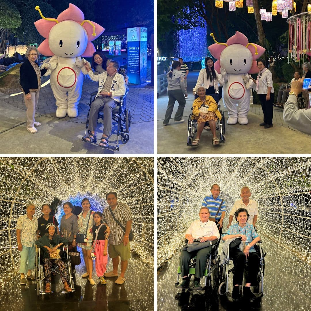 สะดวกทุกวัย ด้วยบริการรถเข็นวีลแชร์ฟรี